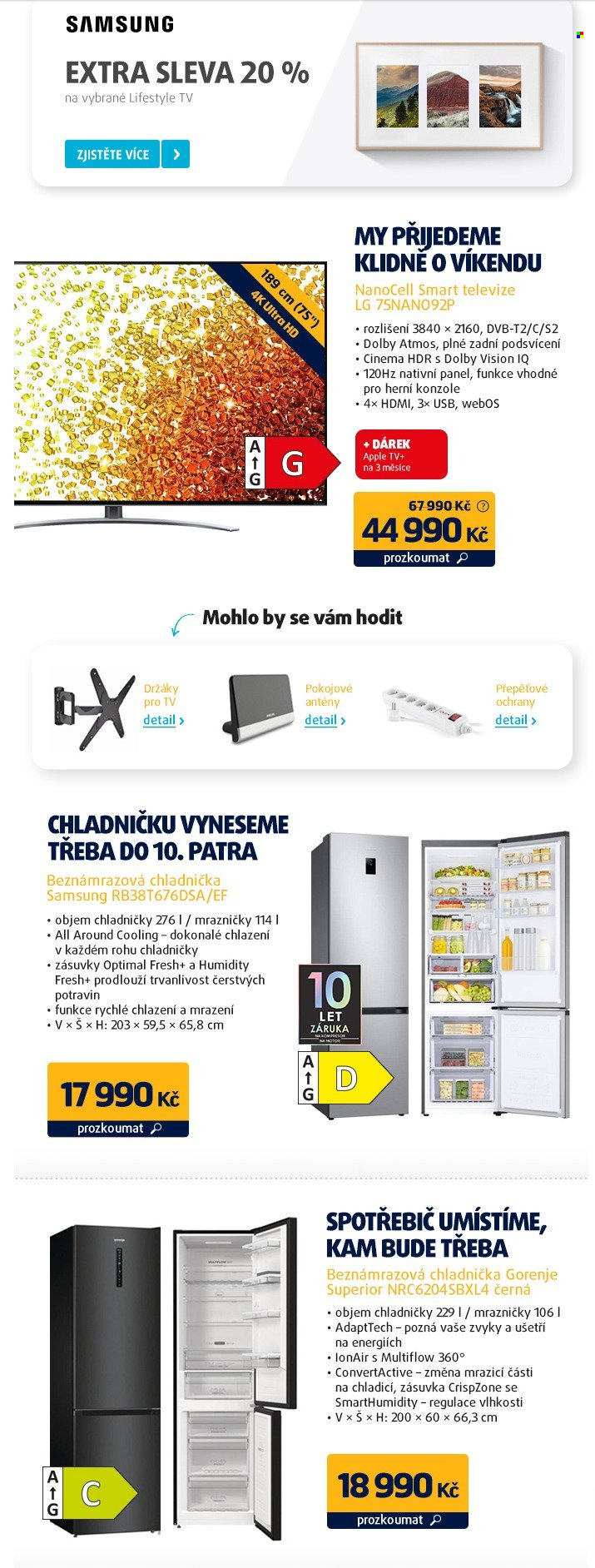 Leták DATART - 25.2.2022 - 2.3.2022. Strana 2