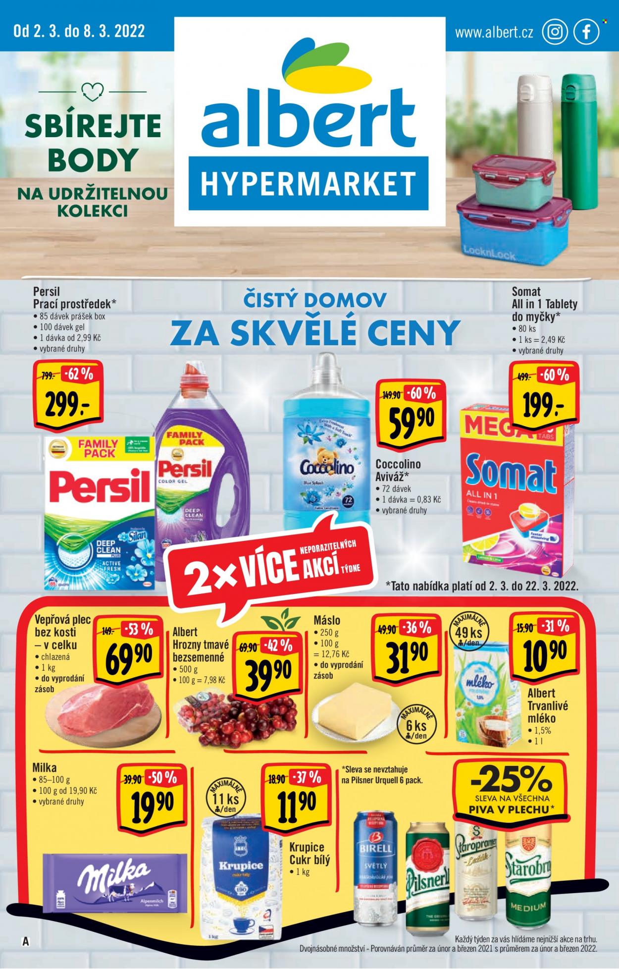 Leták Albert Hypermarket - 2.3.2022 - 8.3.2022. Strana 1