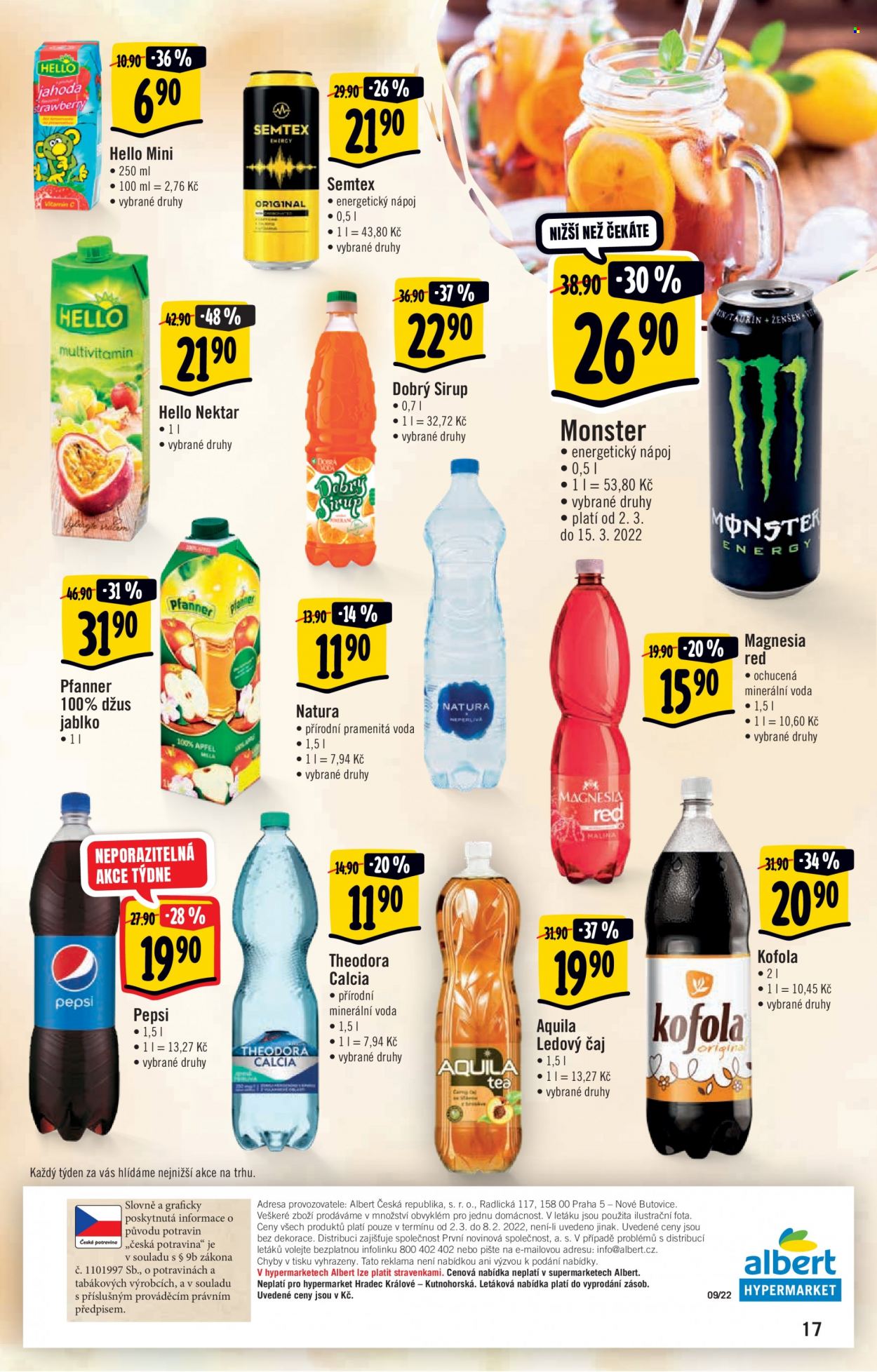 Leták Albert Hypermarket - 2.3.2022 - 8.3.2022. Strana 17