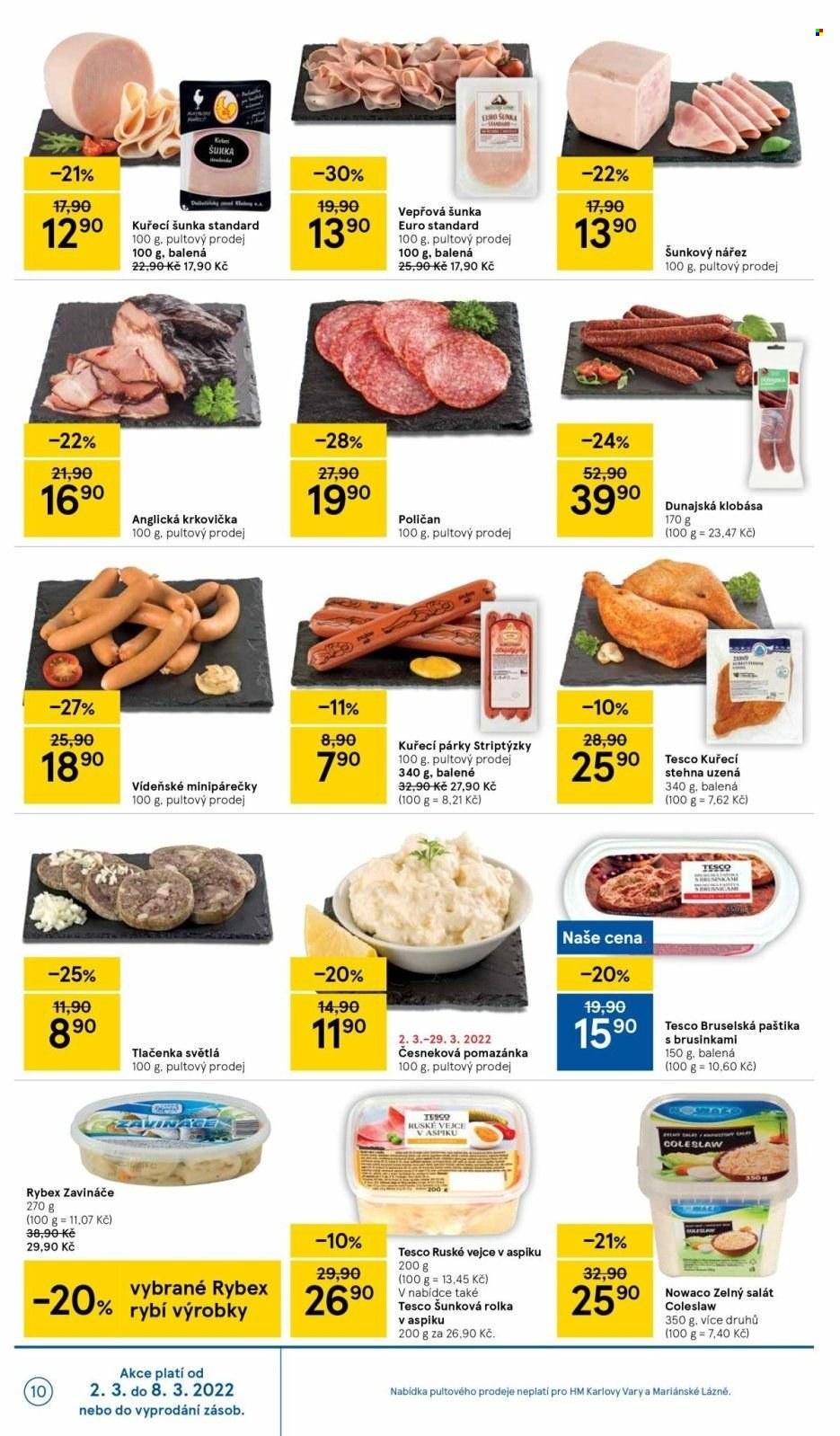 Leták TESCO - 2.3.2022 - 8.3.2022. Strana 9