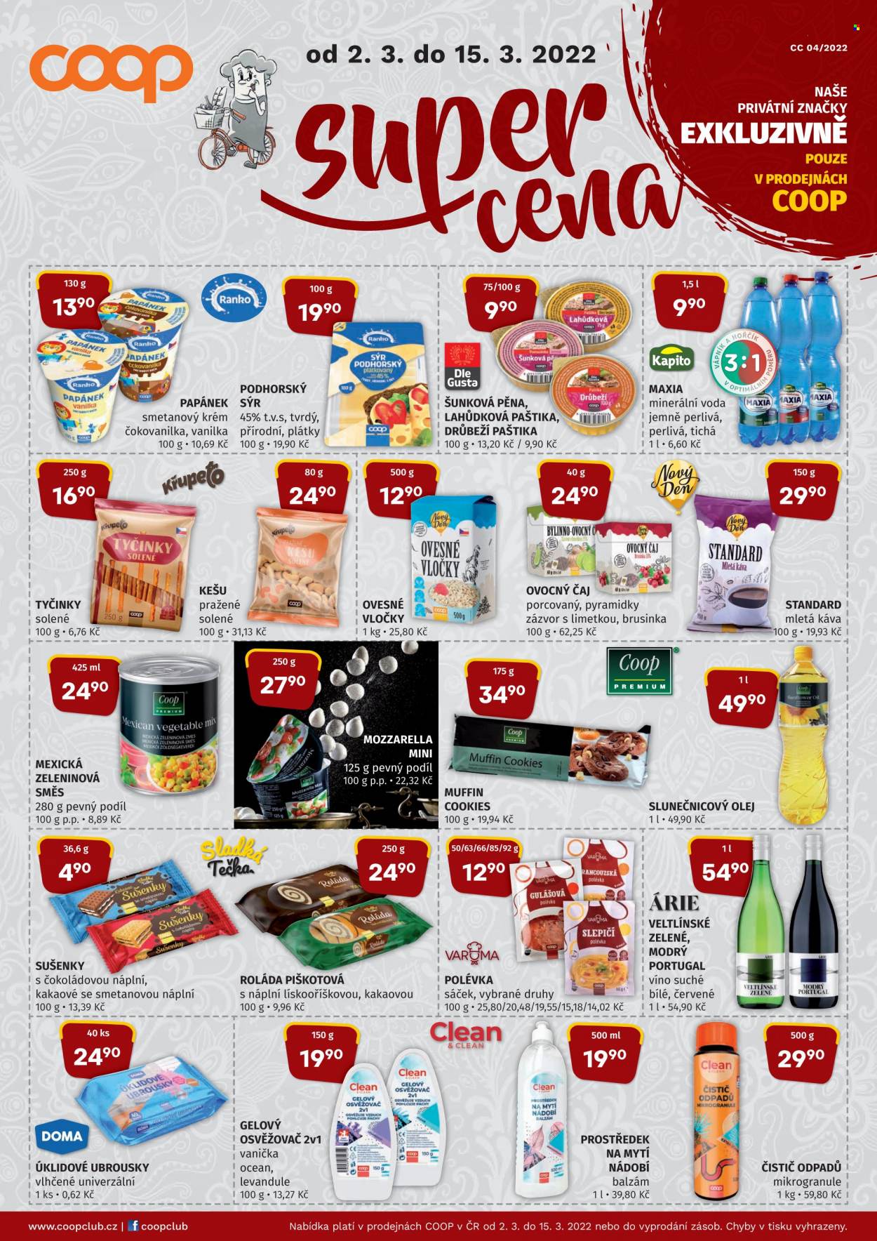 Leták coop TUTY - 2.3.2022 - 15.3.2022. Strana 2