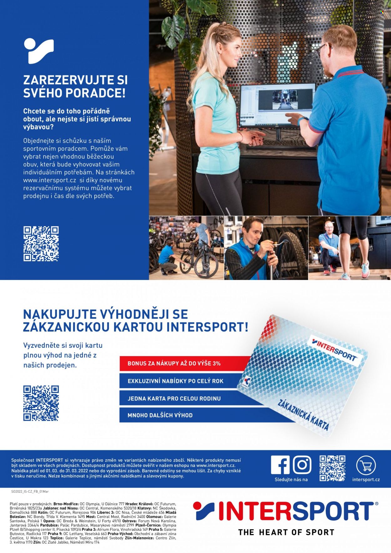 Leták INTERSPORT - 1.3.2022 - 31.3.2022. Strana 12