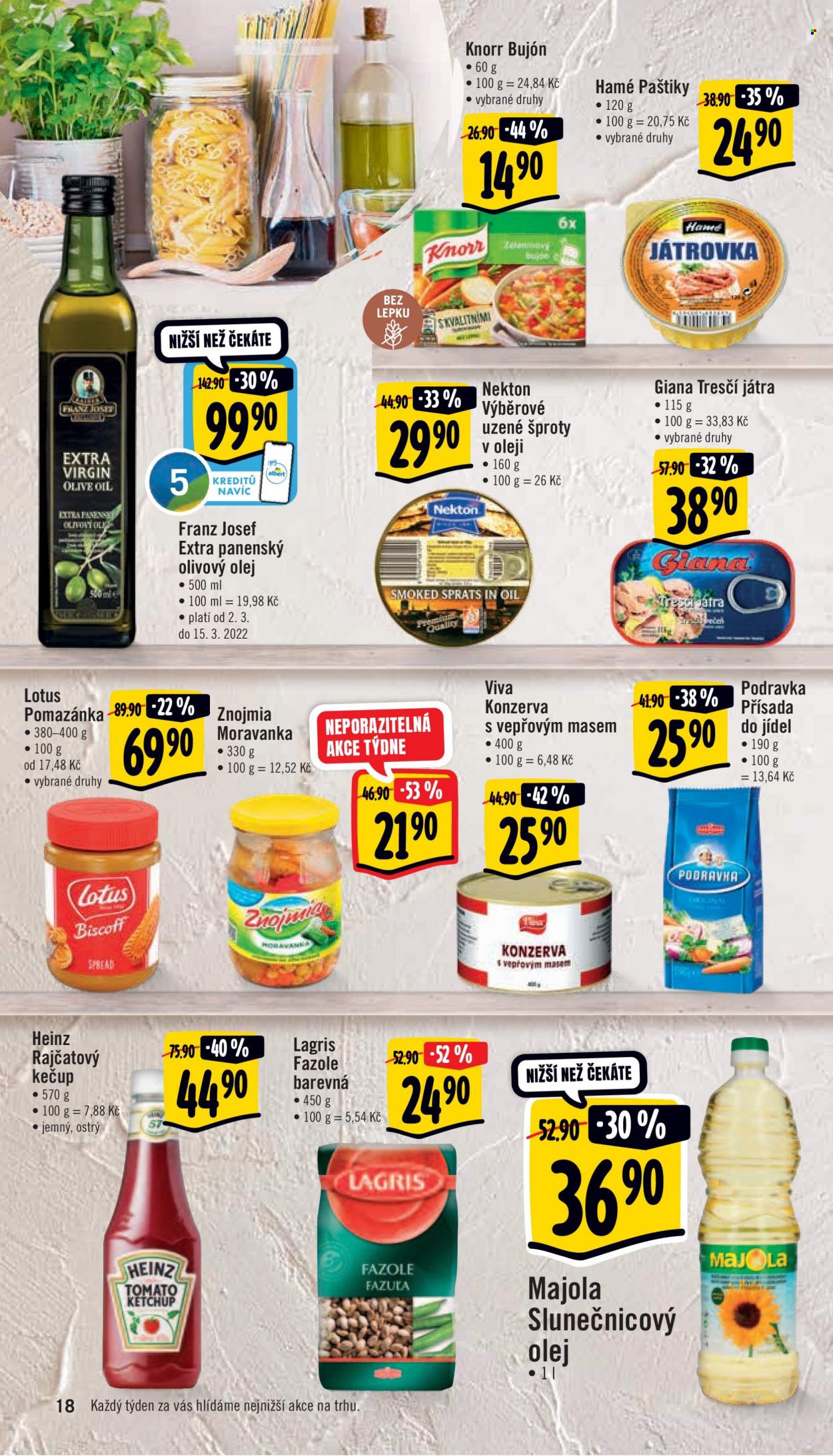 Leták Albert Supermarket - 2.3.2022 - 8.3.2022. Strana 18