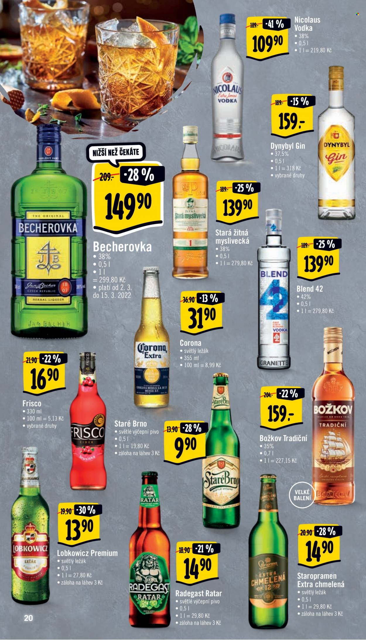 Leták Albert Supermarket - 2.3.2022 - 8.3.2022. Strana 20