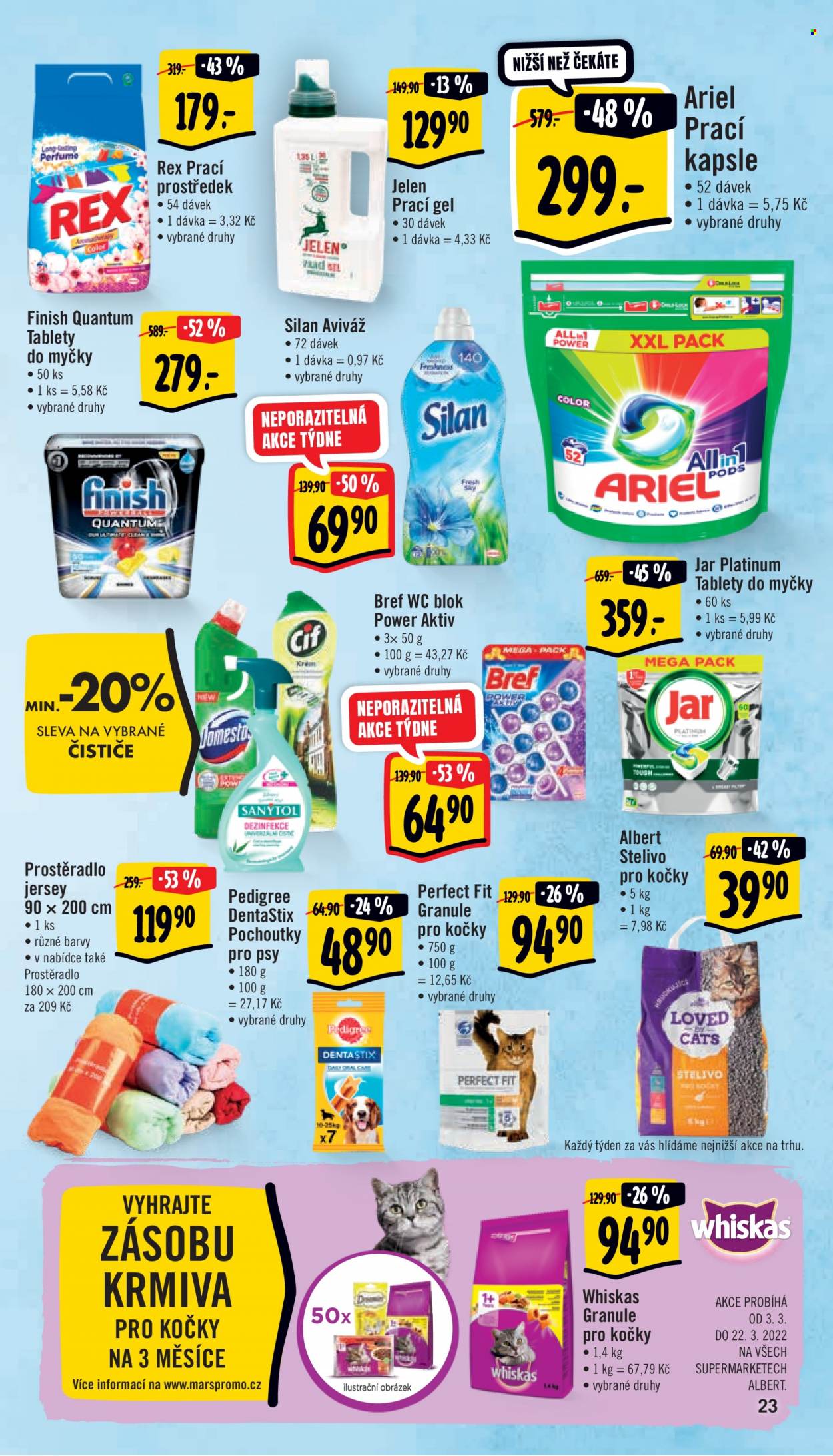 Leták Albert Supermarket - 2.3.2022 - 8.3.2022. Strana 23