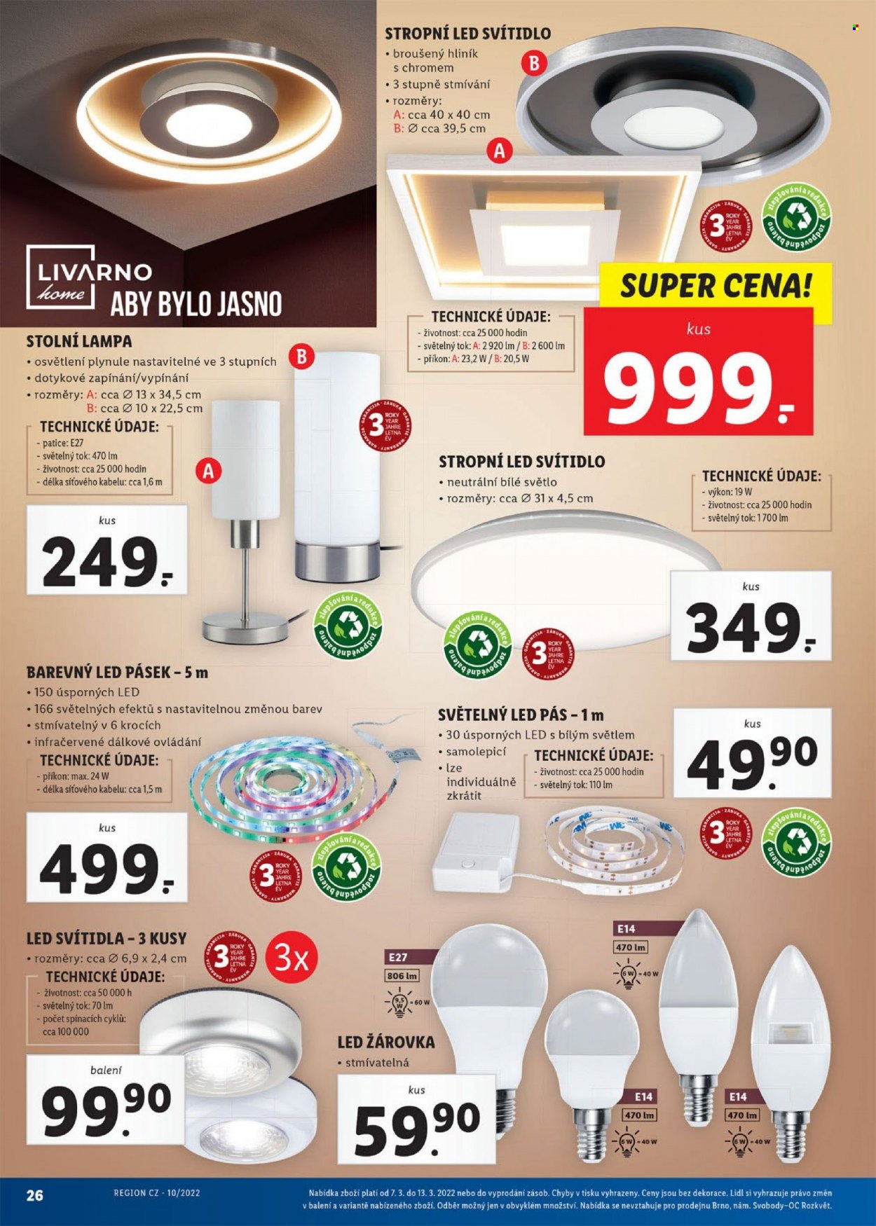 Leták Lidl - 7.3.2022 - 13.3.2022. Strana 26