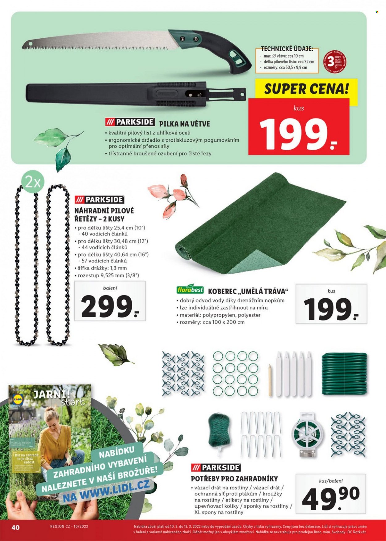 Leták Lidl - 7.3.2022 - 13.3.2022. Strana 40