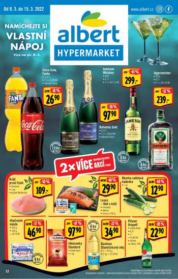 thumbnail - Jägermeister • 35% • 0,7 l • 1 l = 341,43 Kč
