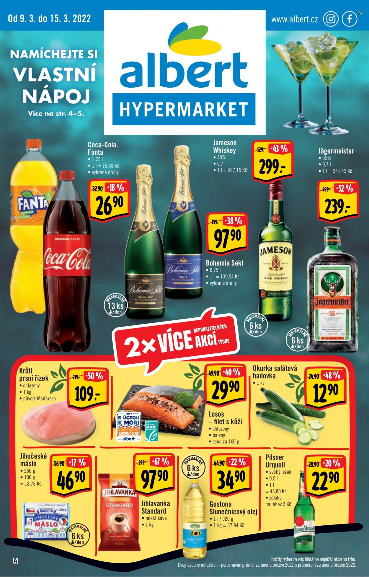Leták Albert Hypermarket - 9.3.2022 - 15.3.2022. Strana 1