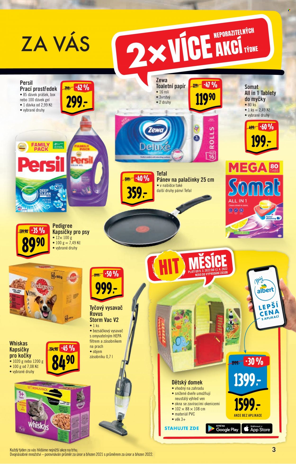 Leták Albert Hypermarket - 9.3.2022 - 15.3.2022. Strana 3
