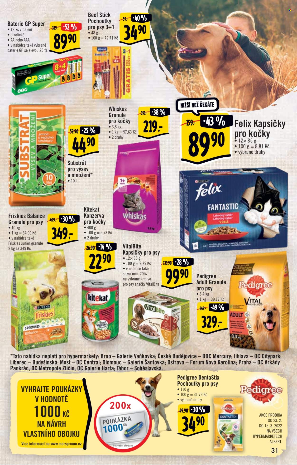 Leták Albert Hypermarket - 9.3.2022 - 15.3.2022. Strana 31