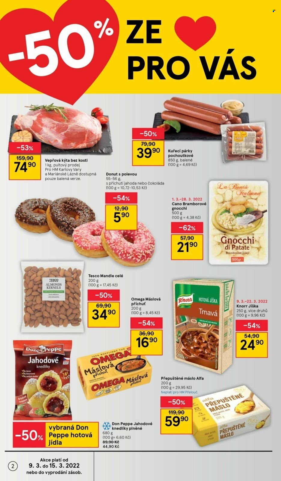 Leták TESCO - 9.3.2022 - 15.3.2022. Strana 2