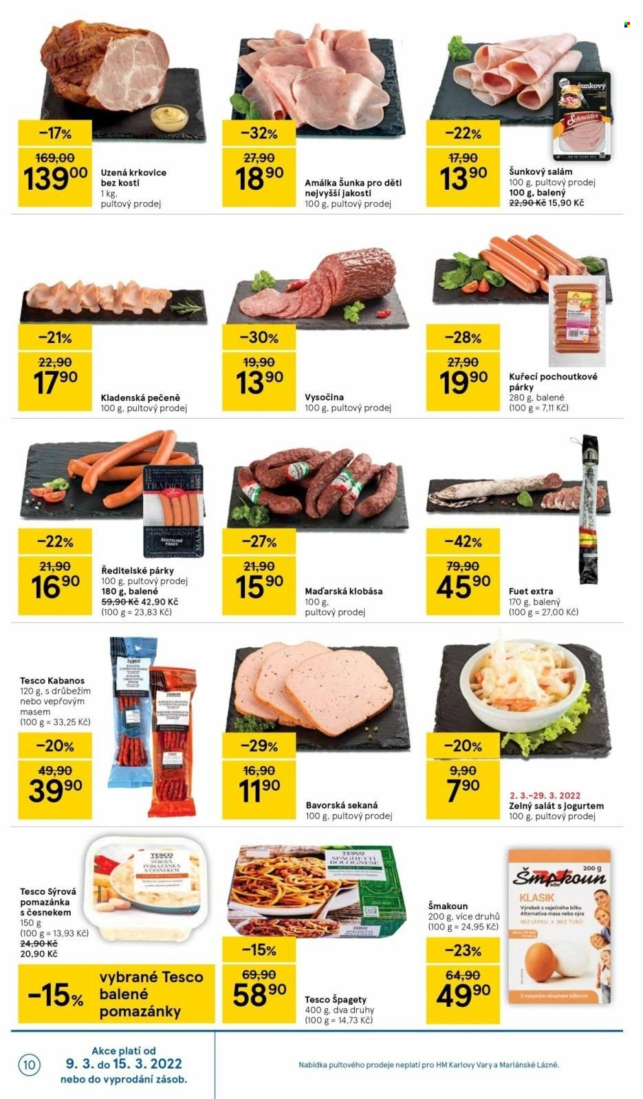 Leták TESCO - 9.3.2022 - 15.3.2022. Strana 10