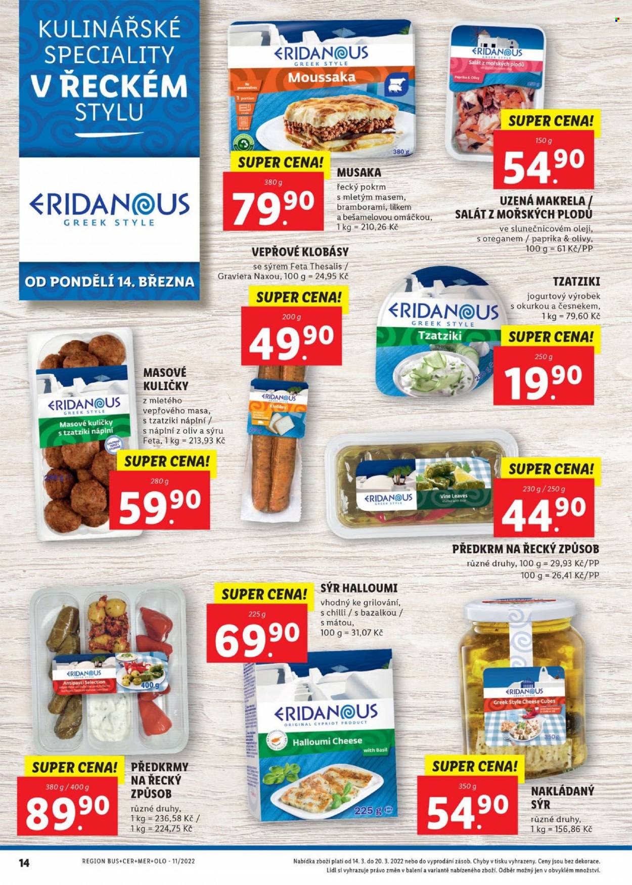 Leták Lidl - 14.3.2022 - 20.3.2022. Strana 14