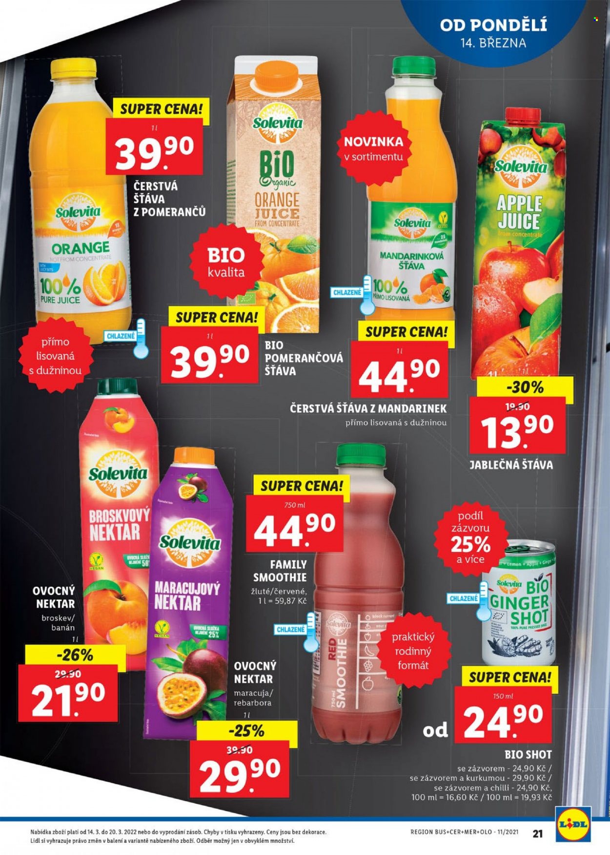 Leták Lidl - 14.3.2022 - 20.3.2022. Strana 21