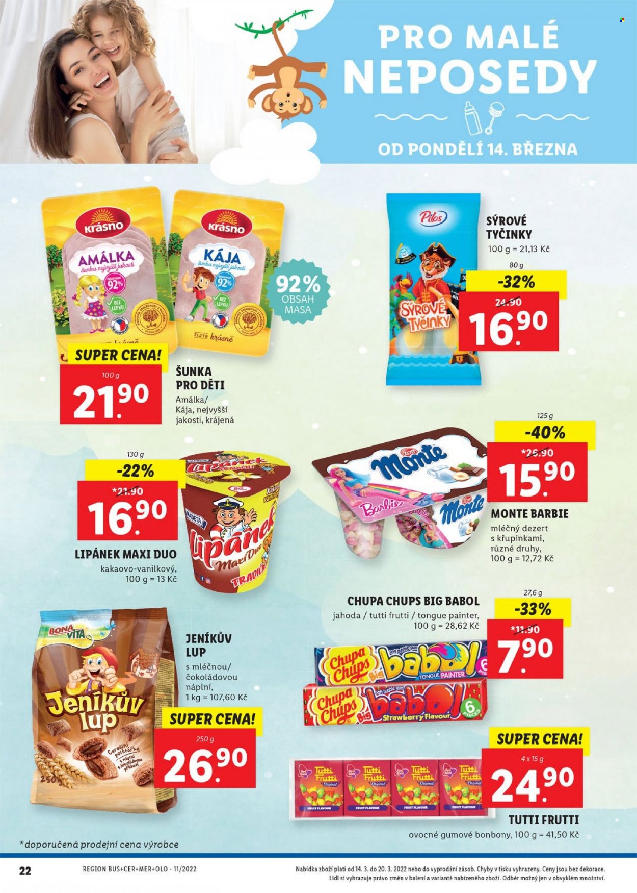 Leták Lidl - 14.3.2022 - 20.3.2022. Strana 22