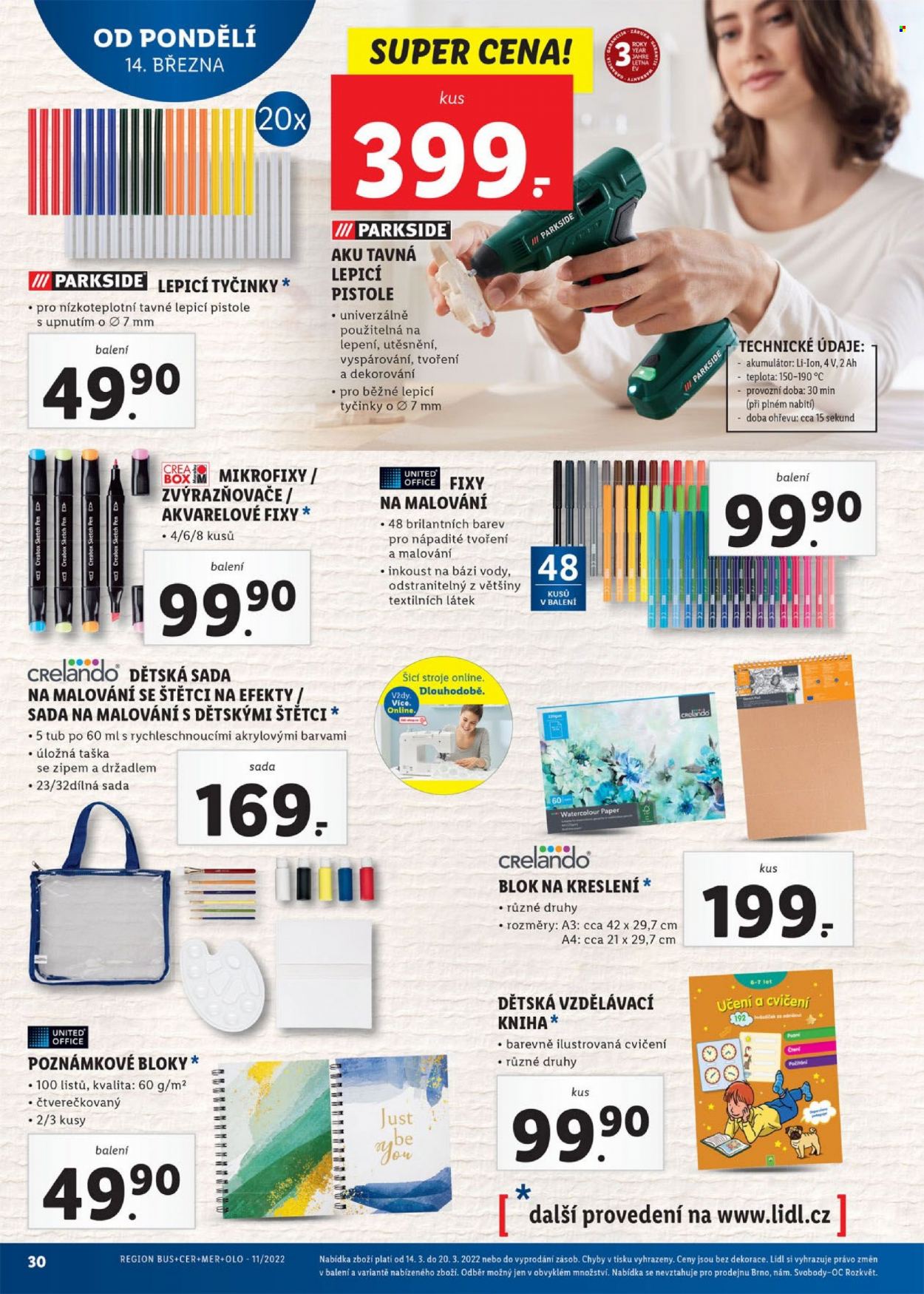 Leták Lidl - 14.3.2022 - 20.3.2022. Strana 30