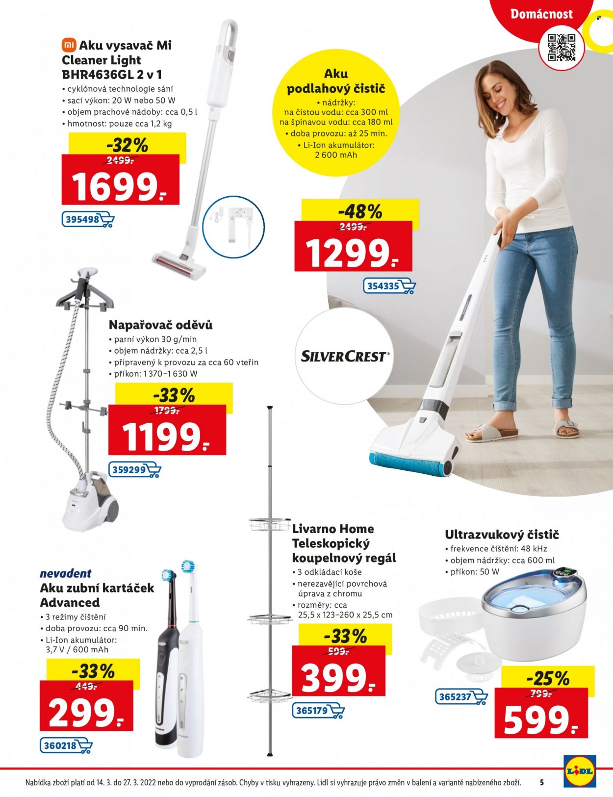 Leták Lidl - 14.3.2022 - 27.3.2022. Strana 5