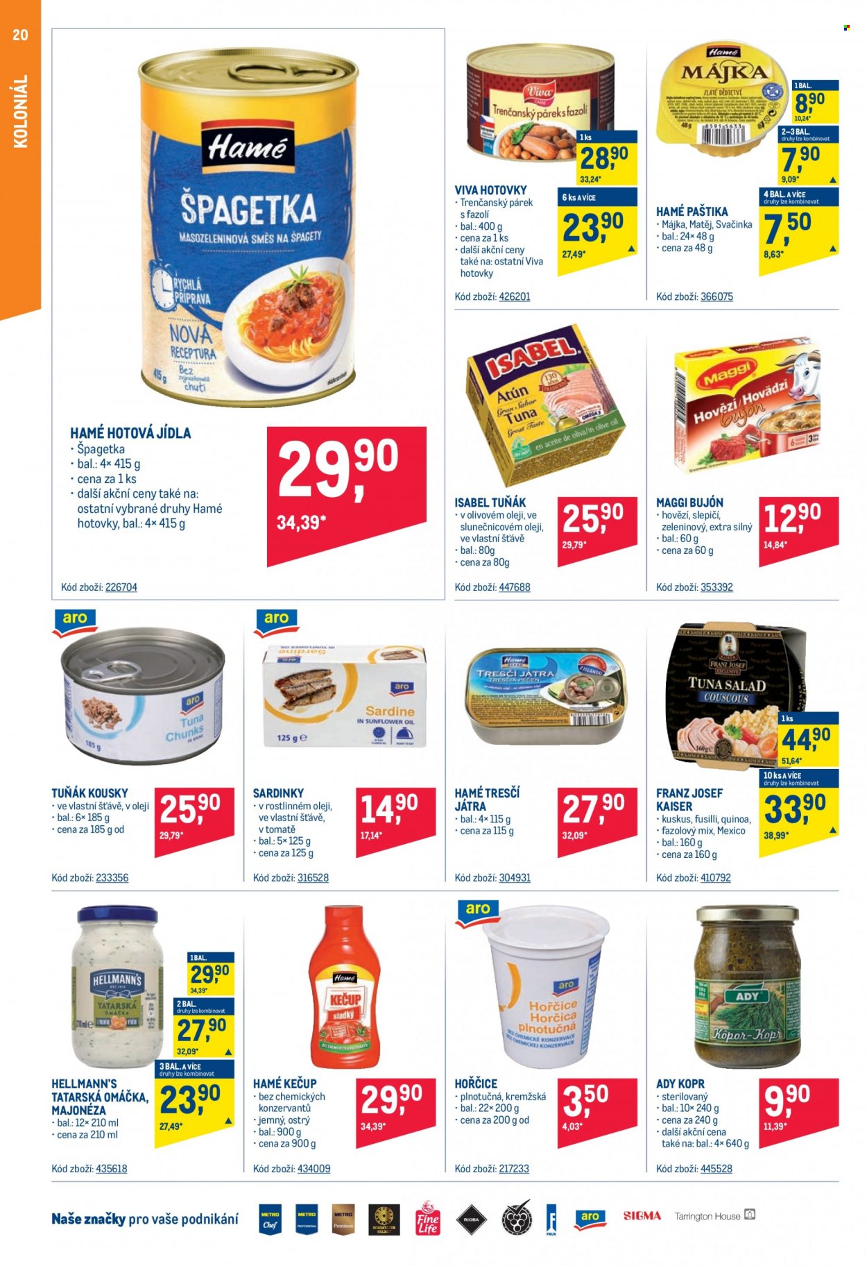 Leták MAKRO - 16.3.2022 - 29.3.2022. Strana 20