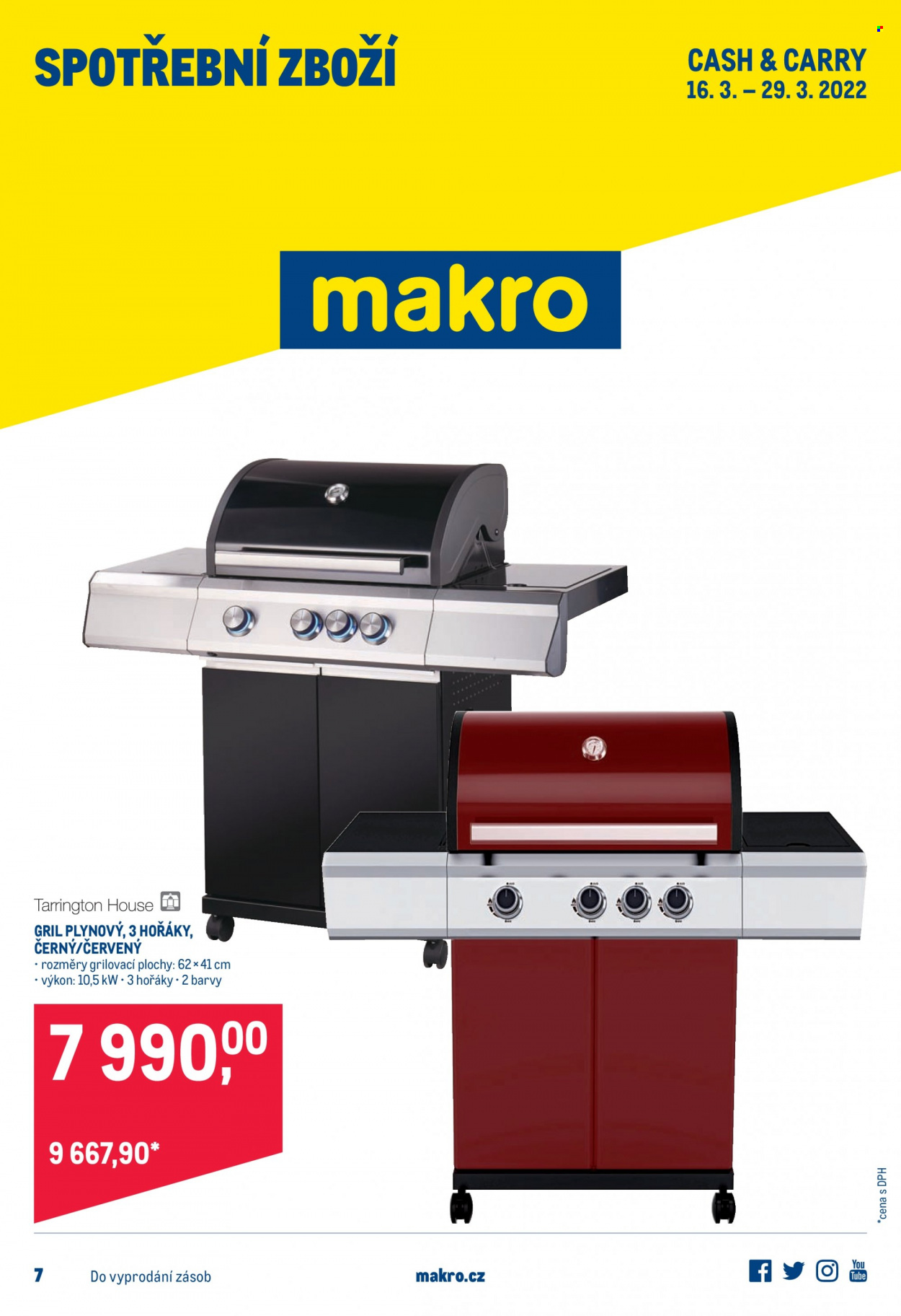 Leták MAKRO - 16.3.2022 - 29.3.2022. Strana 1