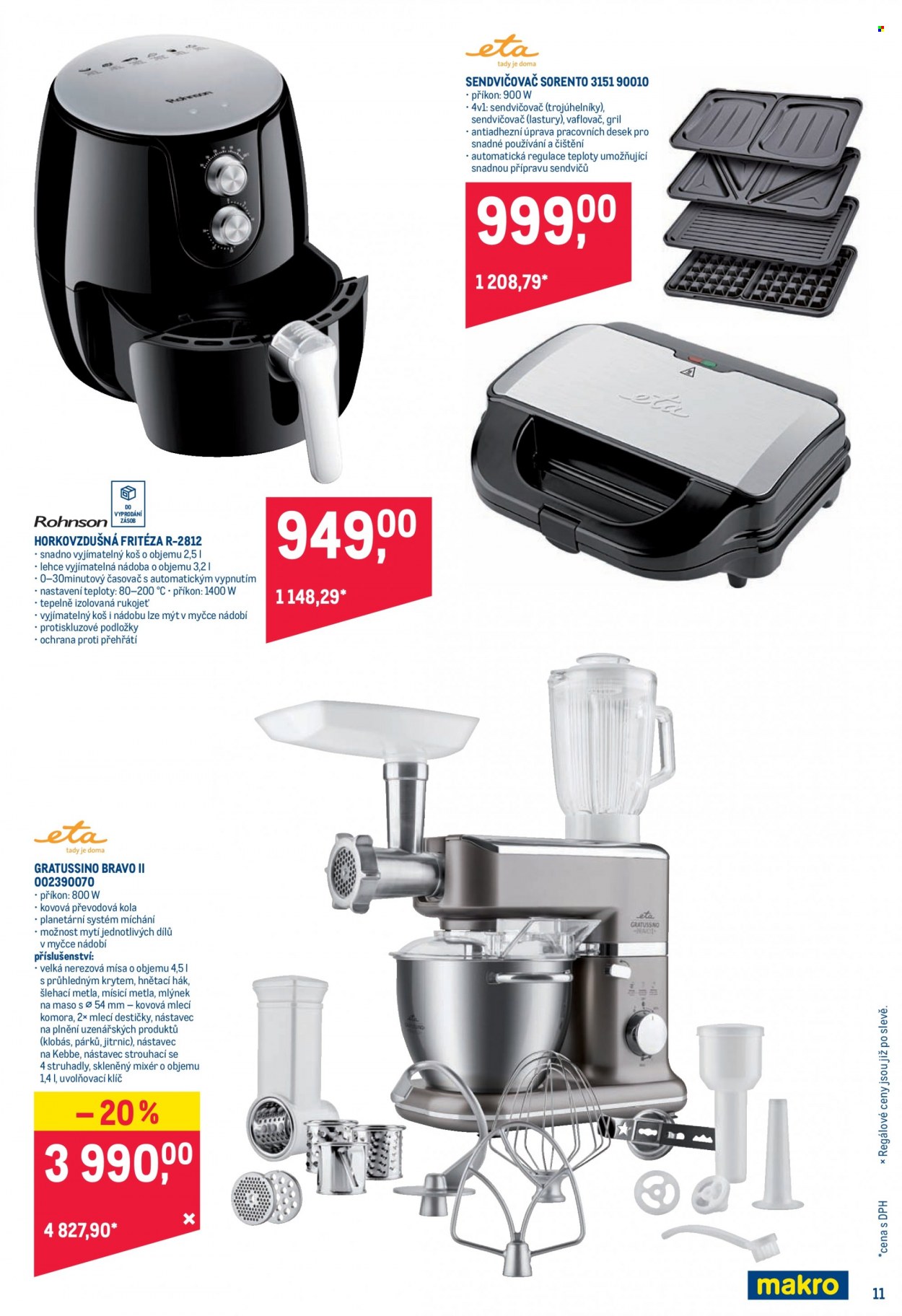 Leták MAKRO - 16.3.2022 - 29.3.2022. Strana 11