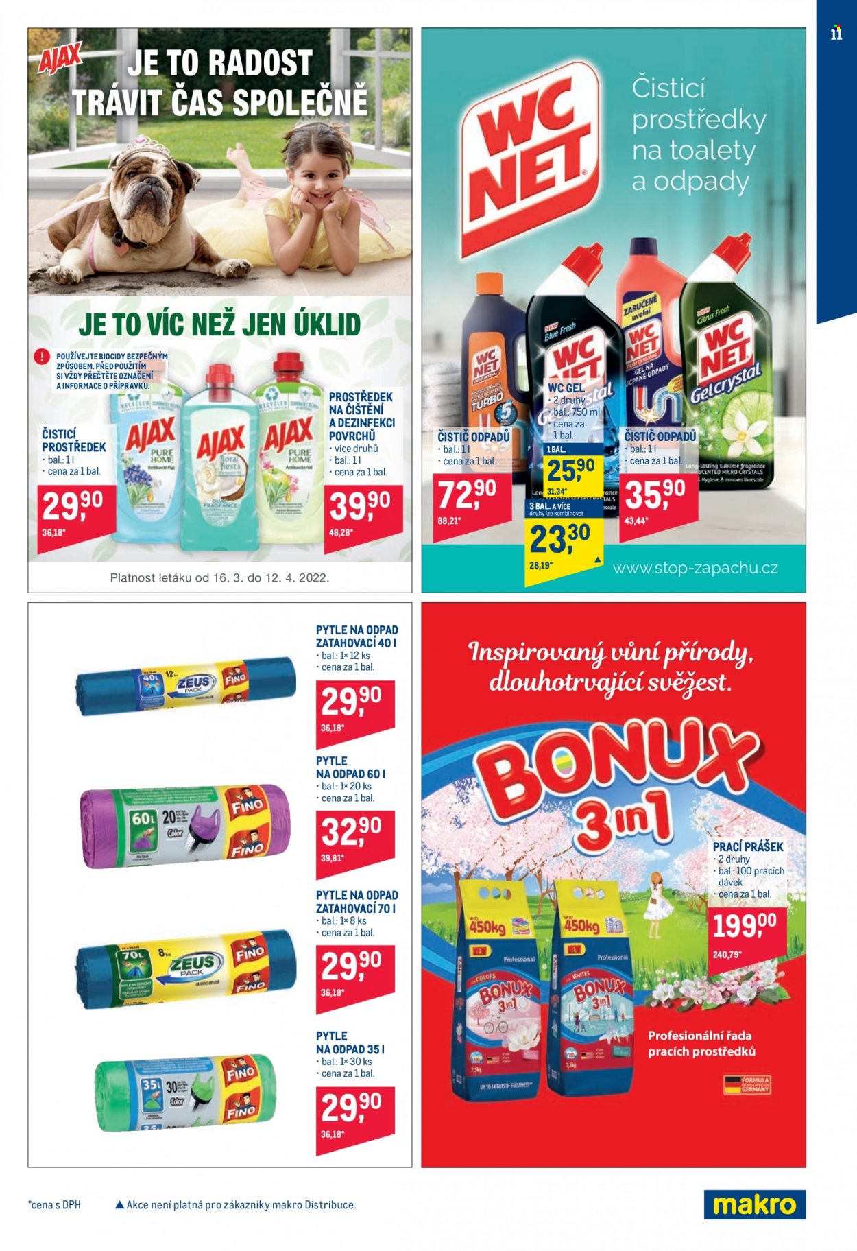 Leták MAKRO - 16.3.2022 - 12.4.2022. Strana 11