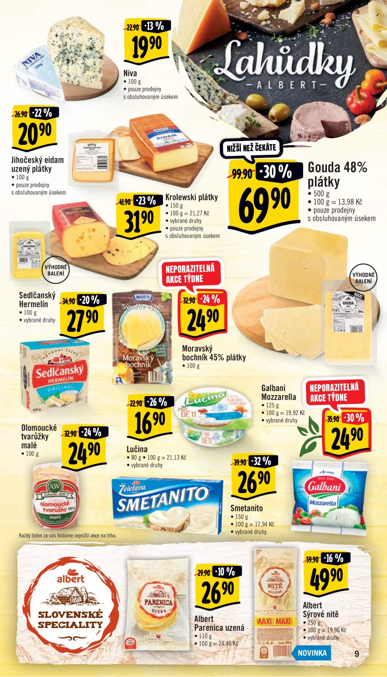 Leták Albert Supermarket - 16.3.2022 - 22.3.2022. Strana 9
