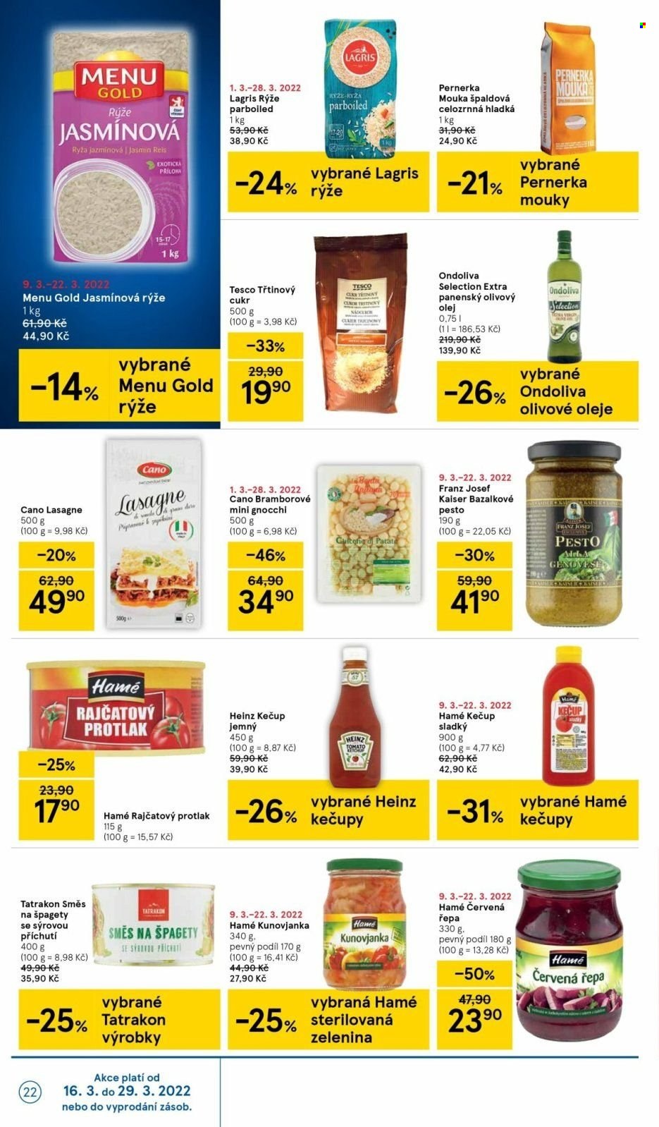 Leták TESCO - 16.3.2022 - 22.3.2022. Strana 22