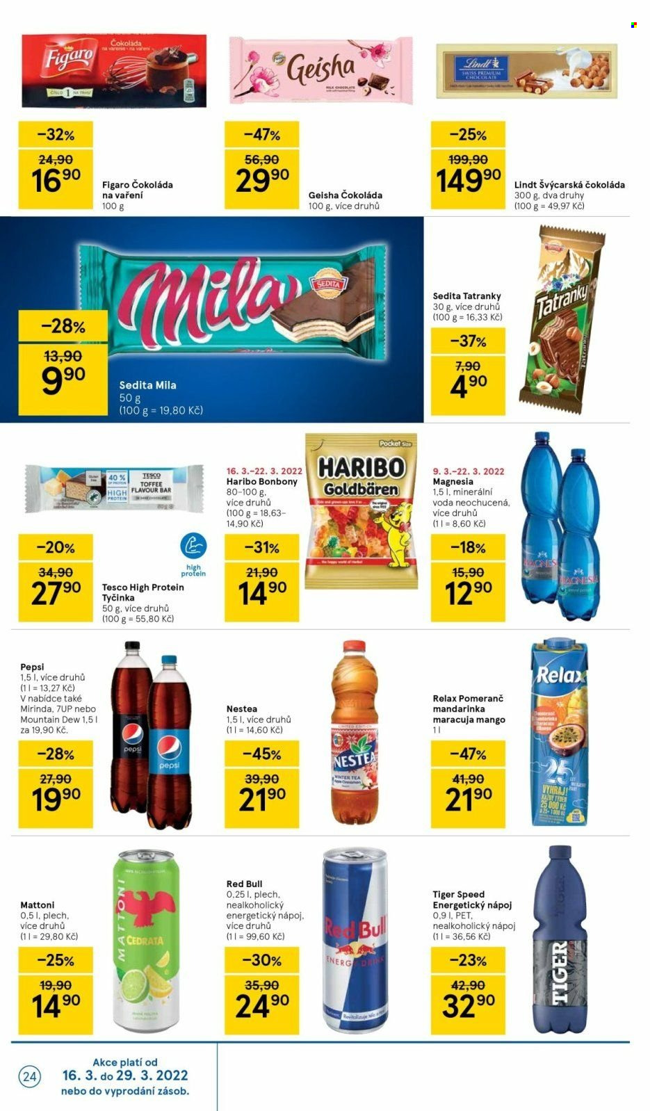 Leták TESCO - 16.3.2022 - 22.3.2022. Strana 24
