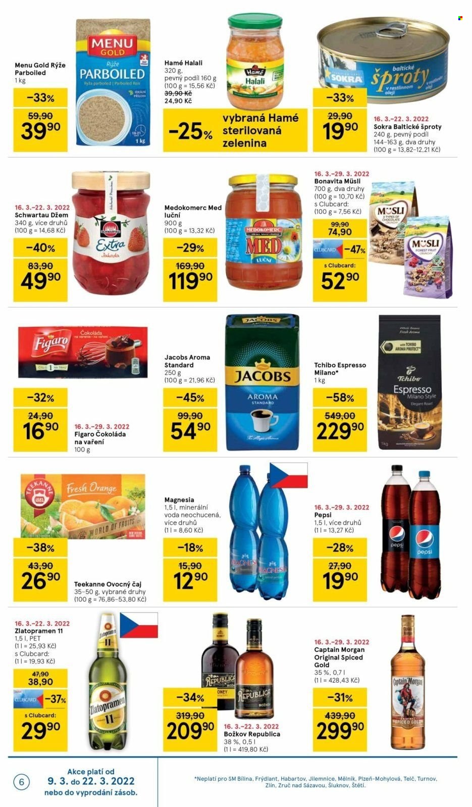Leták TESCO supermarket - 16.3.2022 - 22.3.2022. Strana 6