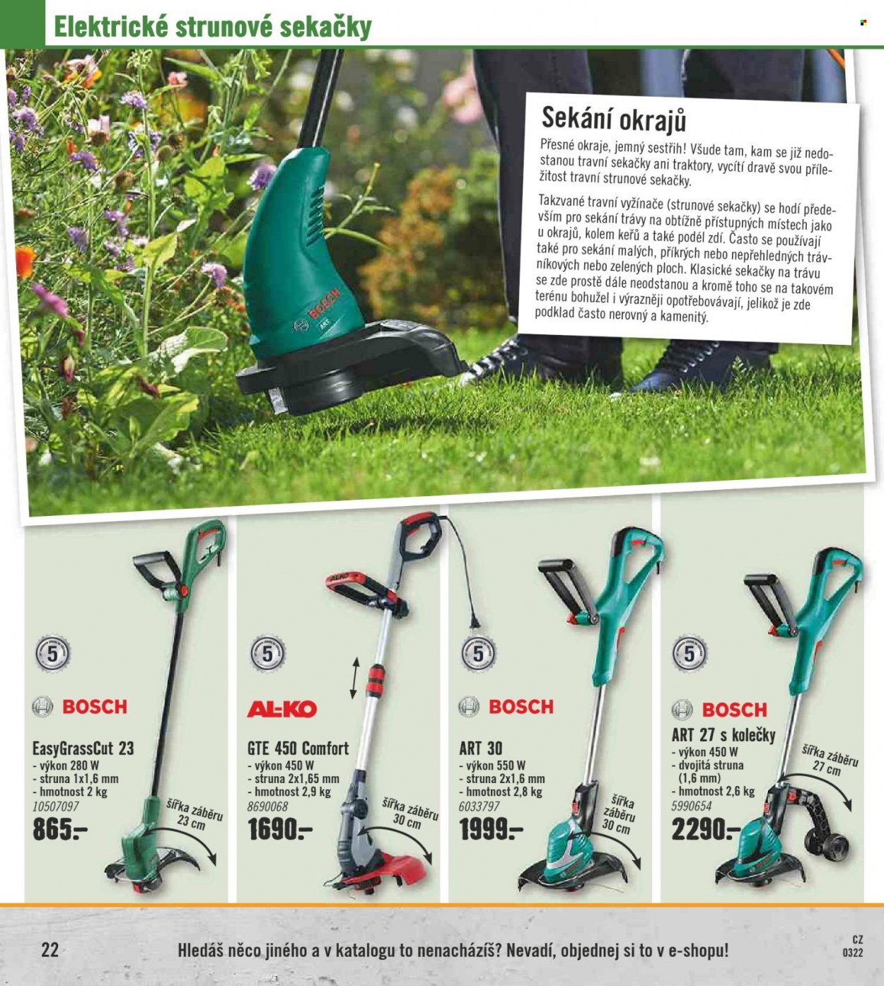 Leták HORNBACH - 14.3.2022 - 15.6.2022. Strana 22