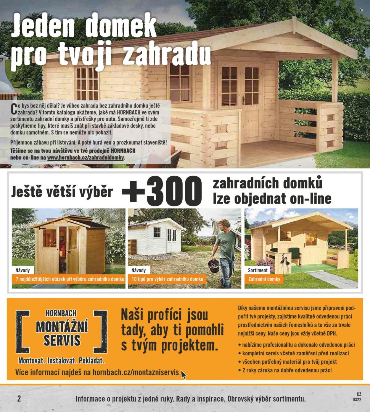 Leták HORNBACH - 15.3.2022 - 15.6.2022. Strana 2