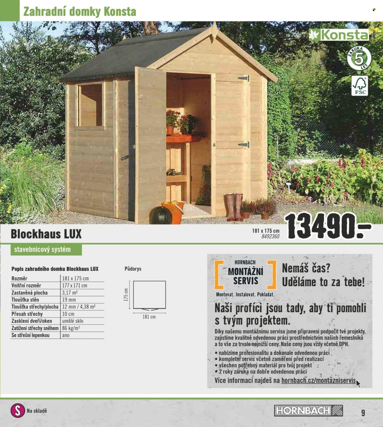 Leták HORNBACH - 15.3.2022 - 15.6.2022. Strana 9