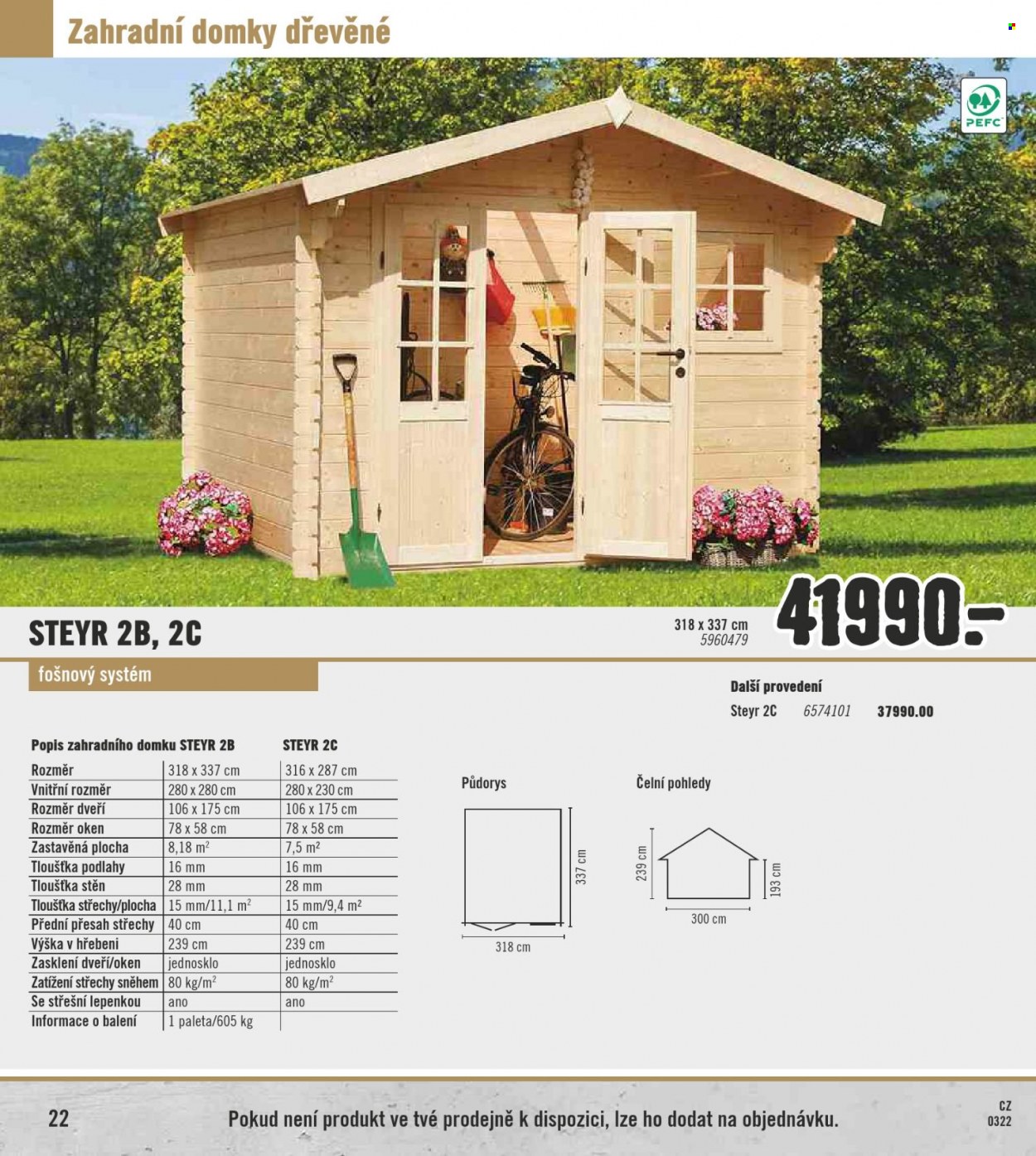 Leták HORNBACH - 15.3.2022 - 15.6.2022. Strana 22