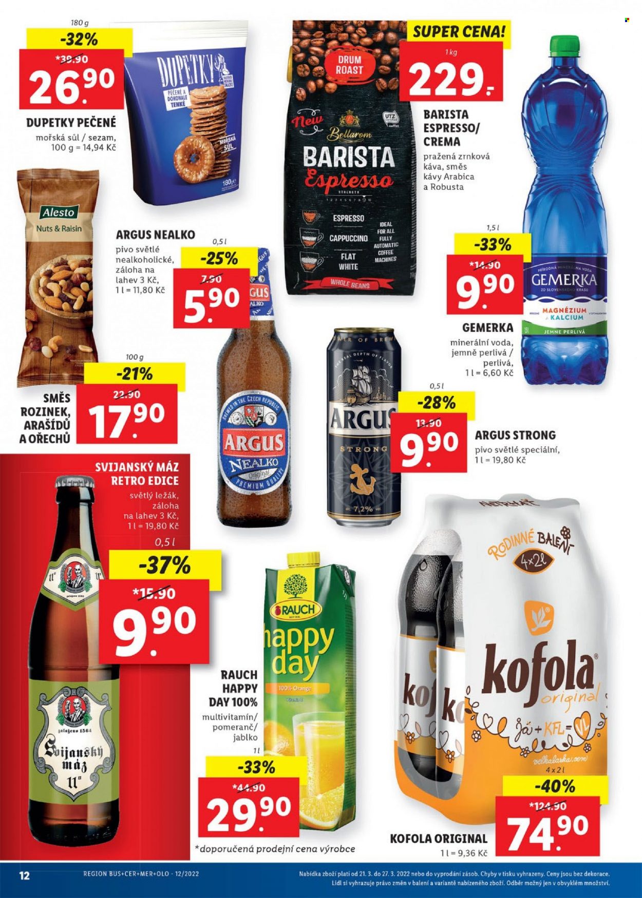 Leták Lidl - 21.3.2022 - 27.3.2022. Strana 12
