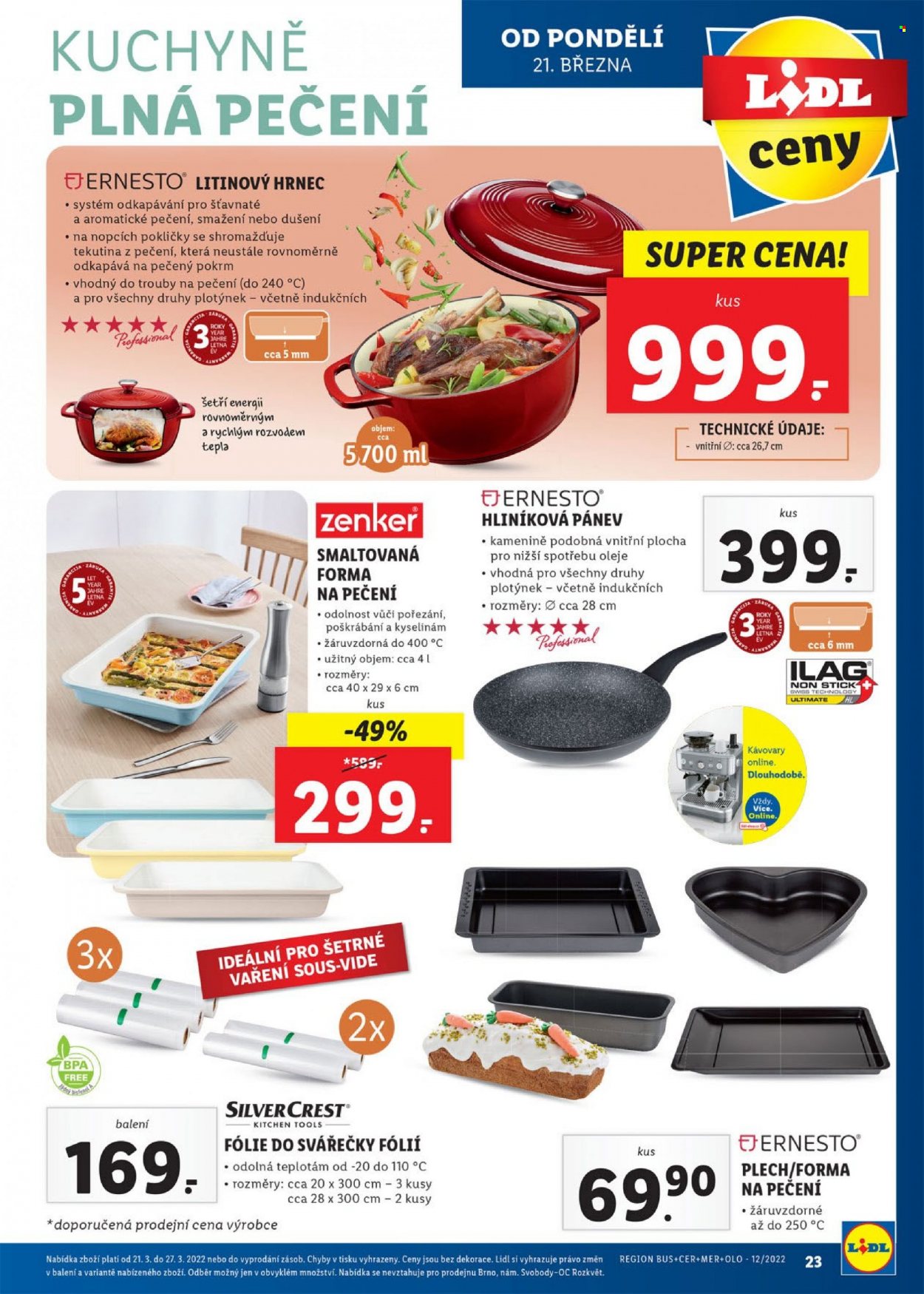 Leták Lidl - 21.3.2022 - 27.3.2022. Strana 23