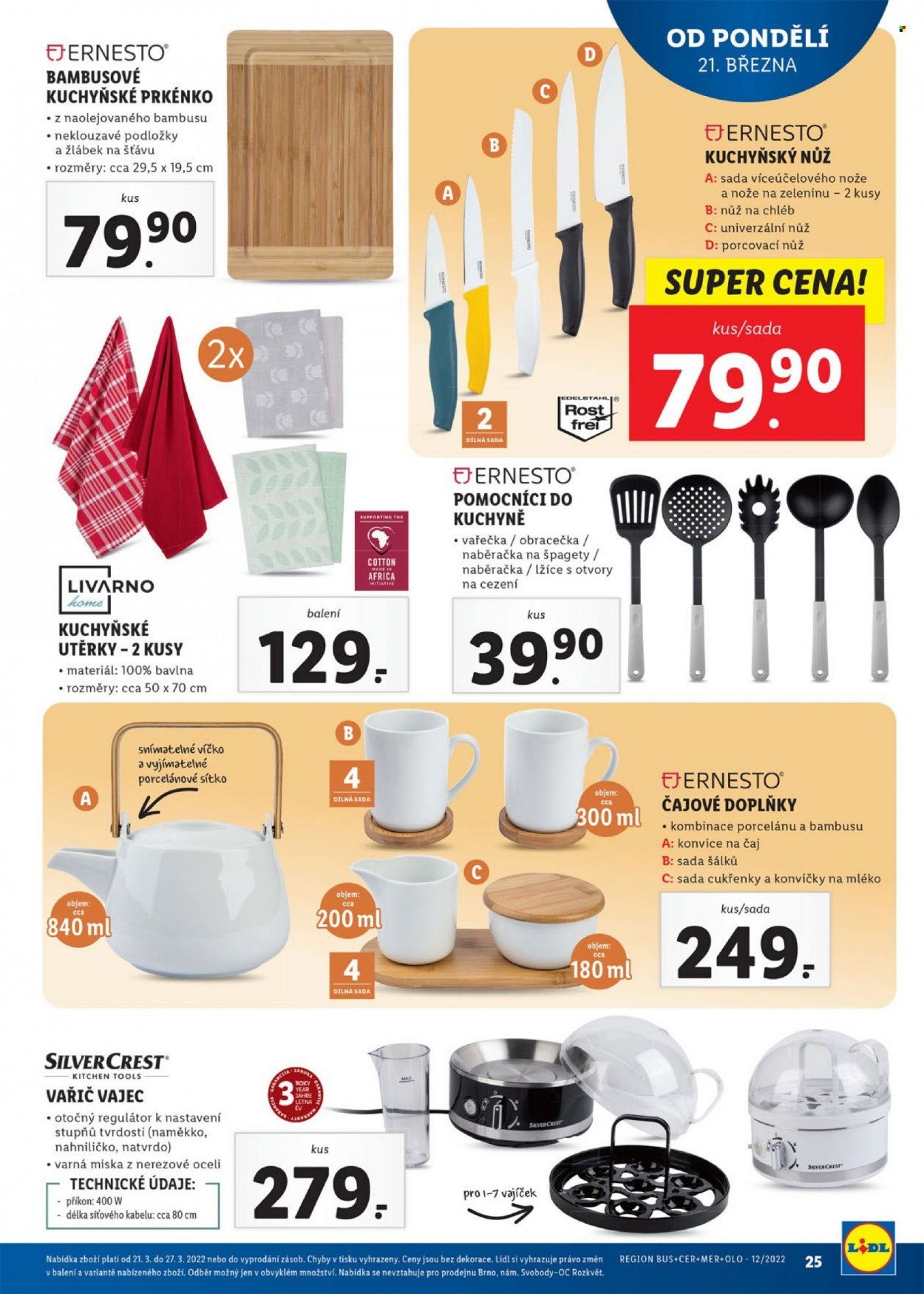 Leták Lidl - 21.3.2022 - 27.3.2022. Strana 25