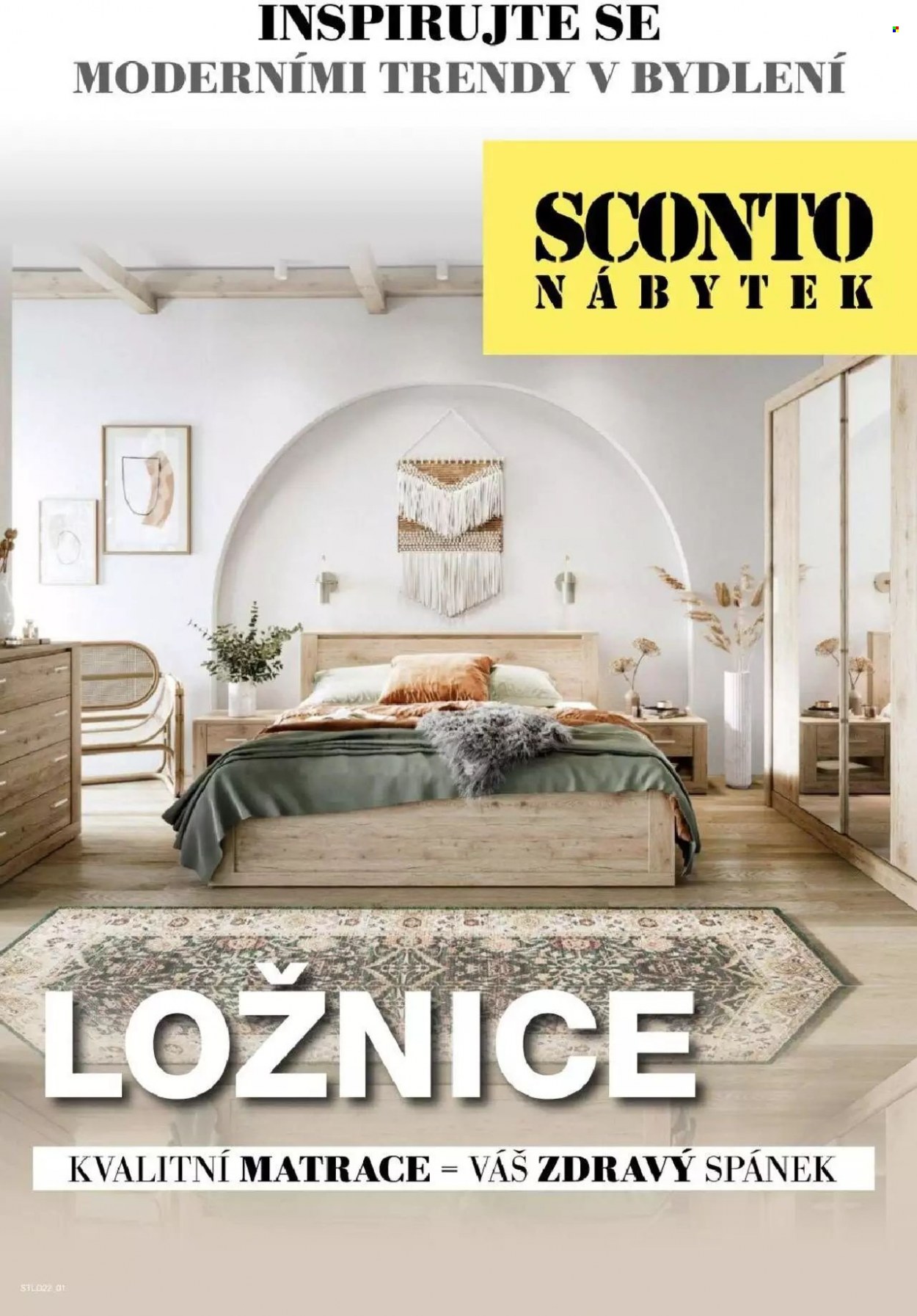 Leták SCONTO NÁBYTEK. Strana 1