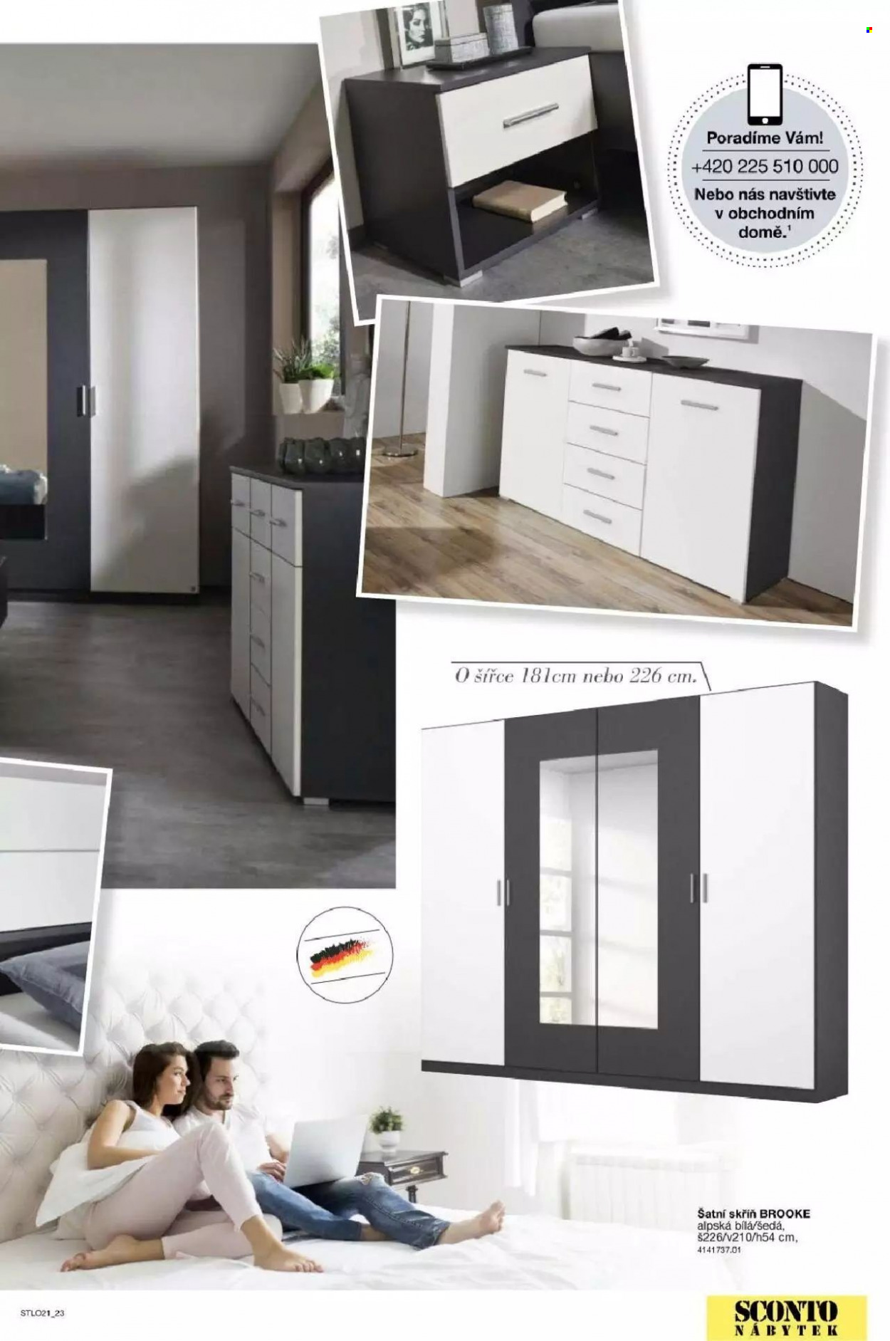 Leták SCONTO NÁBYTEK. Strana 23