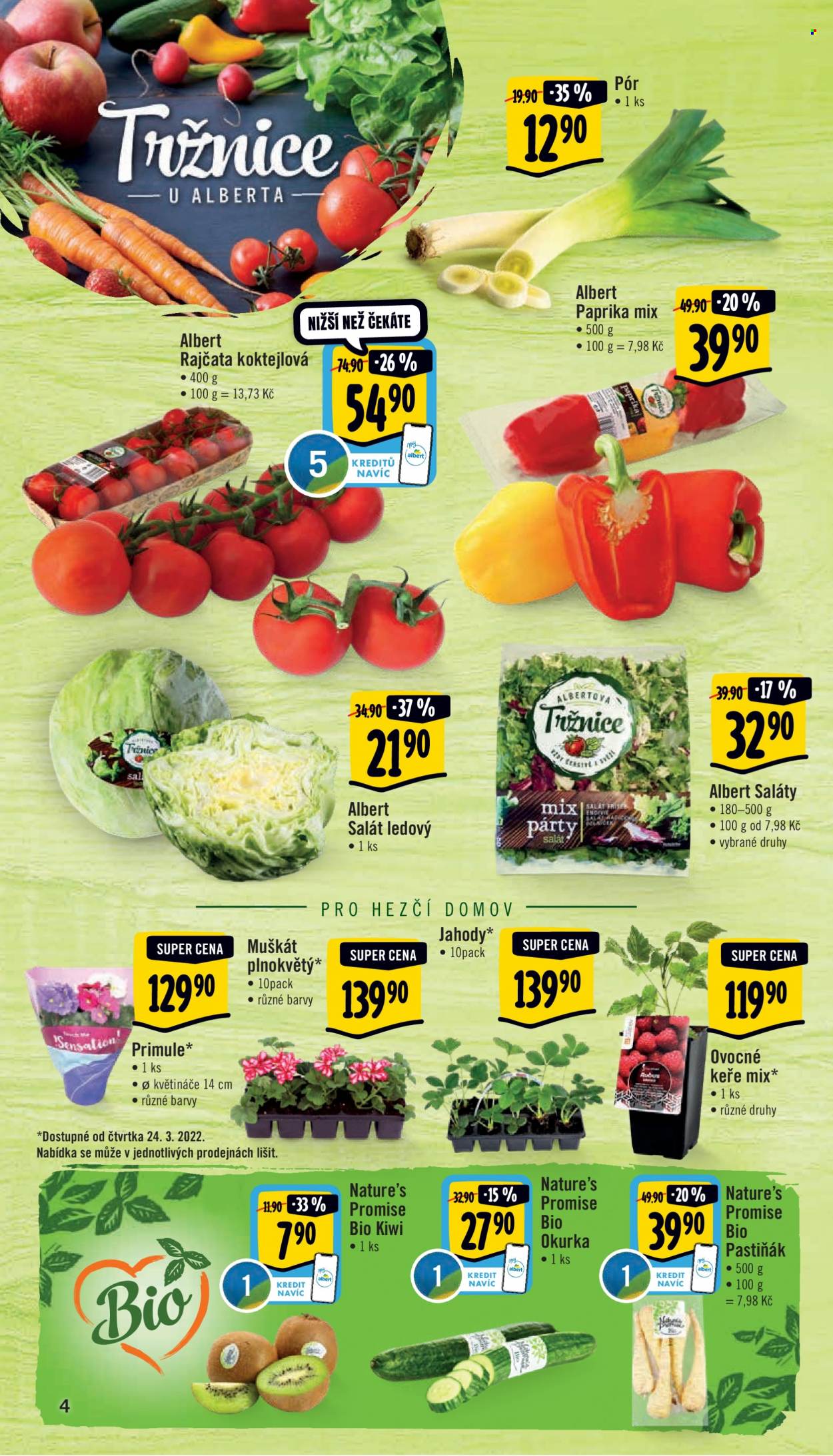 Leták Albert Supermarket - 23.3.2022 - 29.3.2022. Strana 4