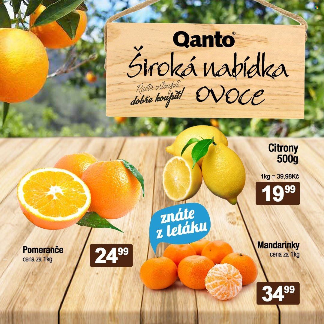 Leták Qanto market - 18.3.2022 - 20.3.2022. Strana 1