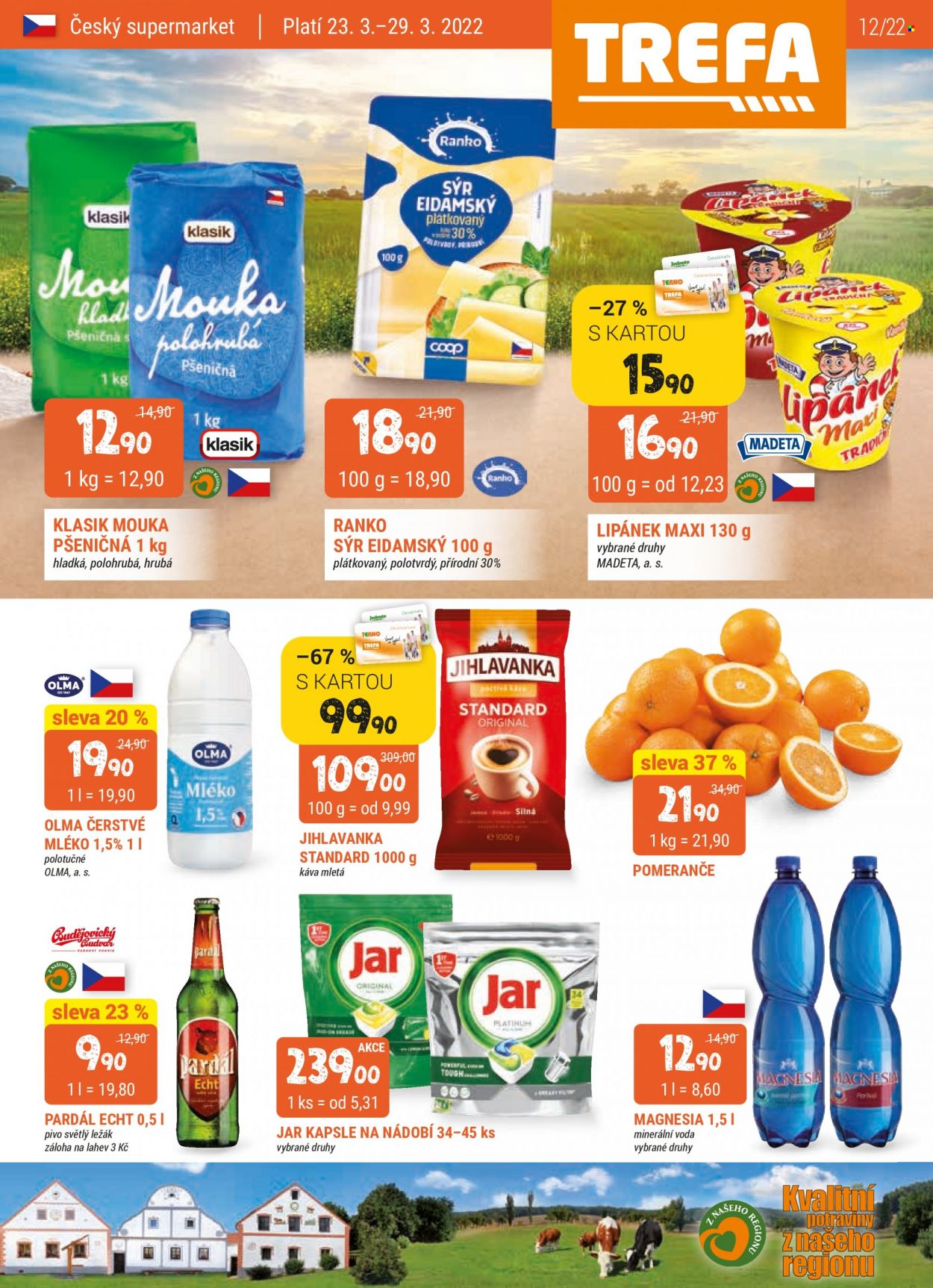 Leták TREFA coop - 23.3.2022 - 29.3.2022. Strana 1