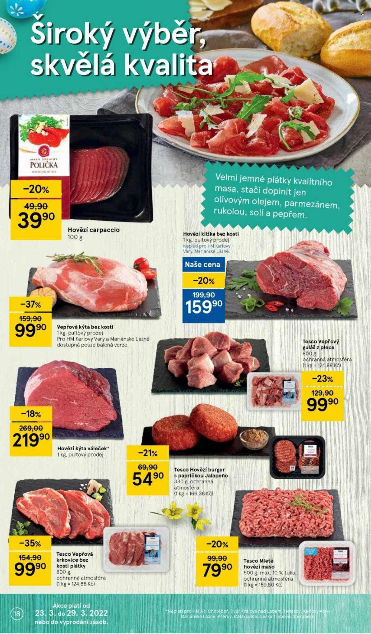Leták TESCO - 23.3.2022 - 29.3.2022. Strana 18