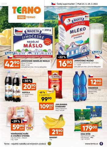 Leták coop TERNO - 23.3.2022 - 29.3.2022.