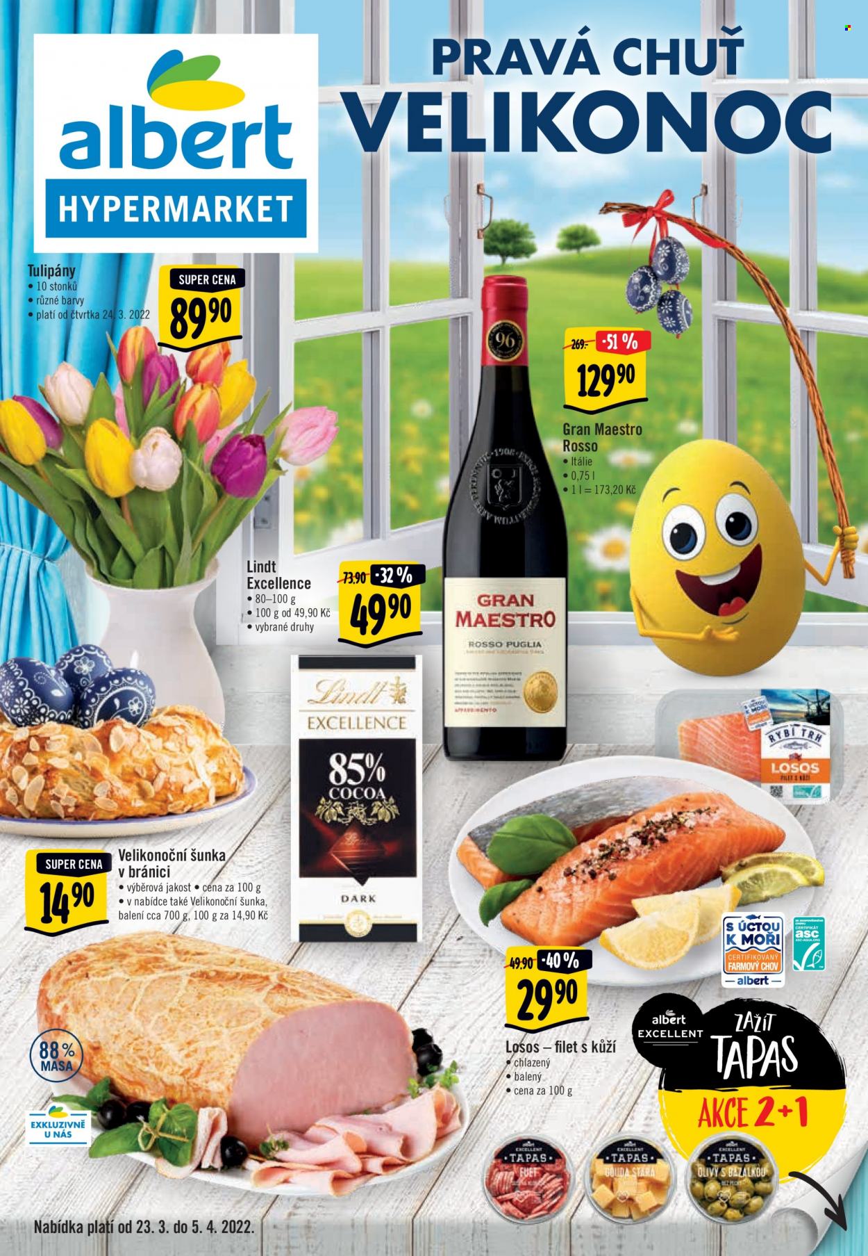 Leták Albert Hypermarket - 23.3.2022 - 5.4.2022. Strana 1