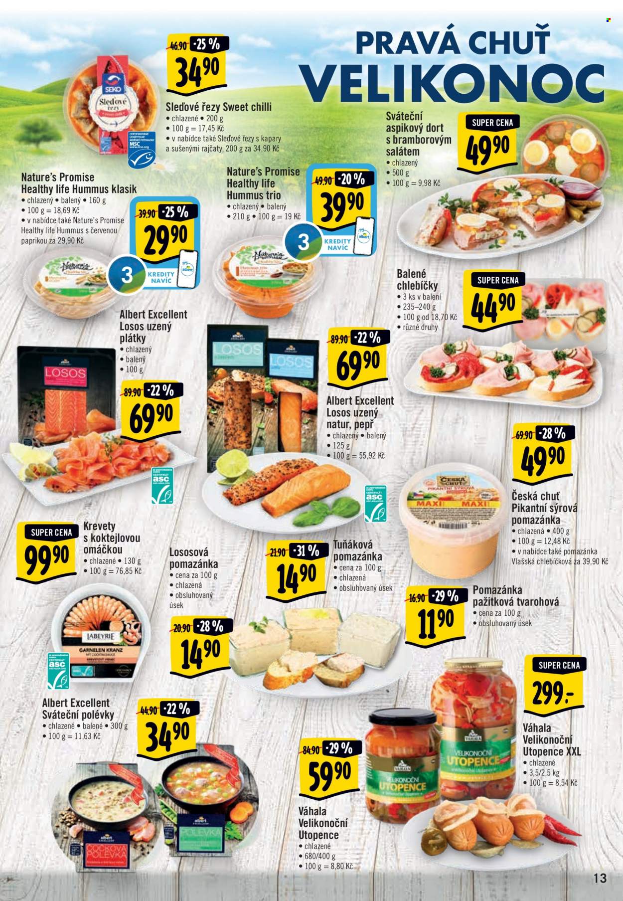 Leták Albert Hypermarket - 23.3.2022 - 5.4.2022. Strana 13