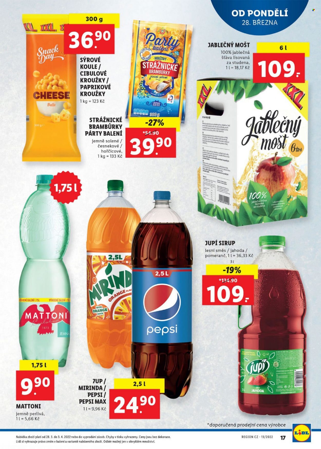 Leták Lidl - 28.3.2022 - 3.4.2022. Strana 17