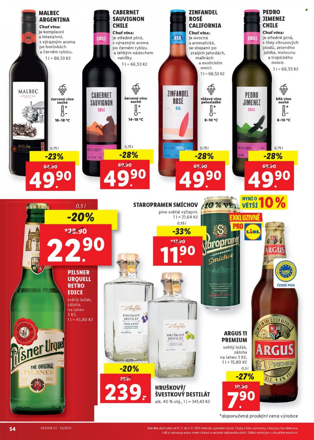 Leták Lidl - 28.3.2022 - 3.4.2022. Strana 54