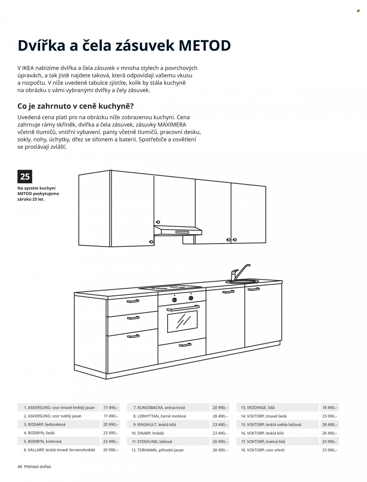 thumbnail - Leták IKEA - 24.3.2022 - 30.6.2022 - Produkty v akci - Metod, dřez, úchytka. Strana 48.