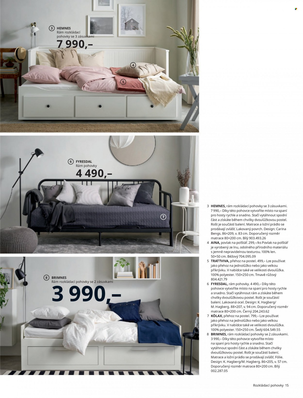 Leták IKEA - 24.3.2022 - 30.6.2022. Strana 15